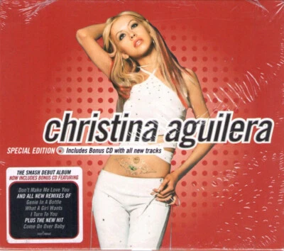 CHRISTINA AGUILERA - Christina Aguilera (Euro 2CD, 2000) NEW ~ Special Edition ~ - Imagem 1 de 2