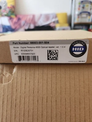 Digital Persona 4500 Optical Reader Ver. 1.0.4 Genuine HID Products - Image 1 of 4