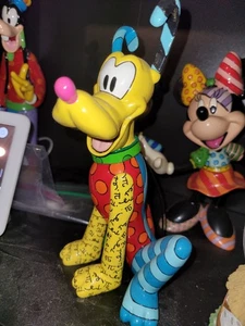 Disney By Britto Figurine Pluto READ Damaged - Picture 1 of 6