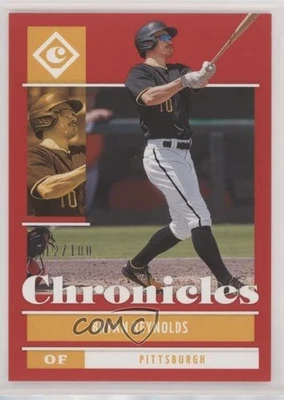 2022 Panini Chronicles Red /100 Bryan Reynolds #44 - Image 1 of 2