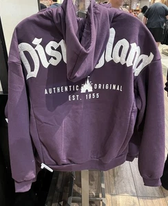 Disney Disneyland Pflaume Lila Spirit Jersey Hoodie XS S M L XL 3XL - Bild 1 von 3