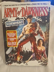 Army Of Darkness (Screwhead Edition, DVD, 1993) Dvd Isn't Open, See Description - Picture 1 of 8