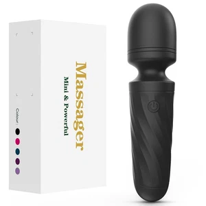 Handheld Personal Mini Massager – Waterproof, USB Rechargeable, 10 Vibration ... - Picture 1 of 5