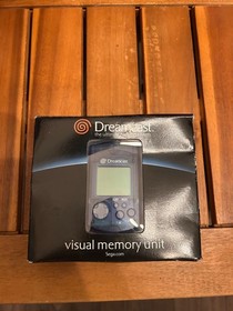 Official Sega Dreamcast Visual Memory Unit VMU Blue US VERSION! Brand New!
