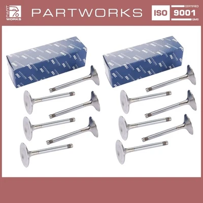 6x Válvula de admisión PORSCHE 930 turbo 3.0 3.3 964 Carrera relleno sodio Foto 1 de 4