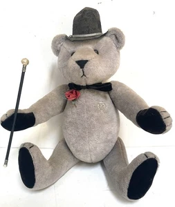 Vintage Ballard Baines Bear Co. Teddybär mit gelenkigen Armen und Beinen Hut & Zauberstab - Bild 1 von 3