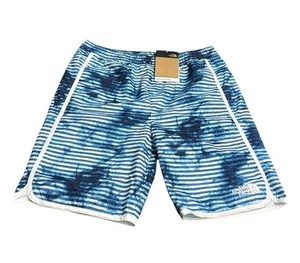 The North Face Boys Amphibious Class V Water Shorts M 10/12 Navy Tie-Dye New - Picture 1 of 6