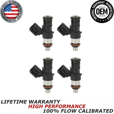 4x inyectores de combustible Bosch OEM 1997-02 para Buick Allure LaCrosse Cadillac SRX 3,6 L Foto 1 de 4