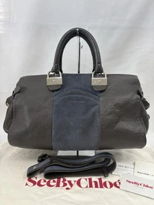 See by Chloé 2-way Boston bag with storage bag - Picture 1 of 24