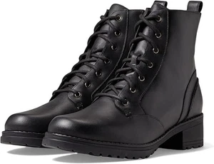 Cole Haan W20768 Größe 5 Camea wasserdichte Damen-Kampfstiefel schwarz - Bild 1 von 5