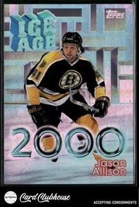 1998-99 Topps Ice Age 2000 #I6 Jason Allison - Picture 1 of 2