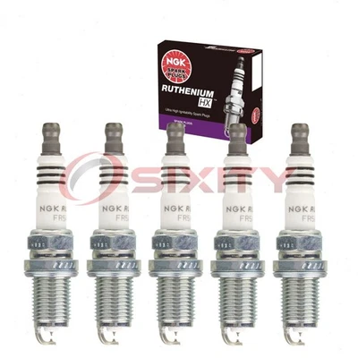 5 bujías NGK Rutenium HX para Acura TL 1997-1998 2,5 L L L5 - Motor vd Foto 1 de 4