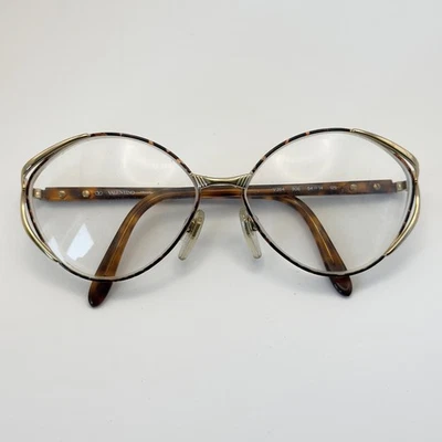 Vintage Valentino Eyeglasses V364 906 Women Gold Frame 54-14-125 FRAME ONLY - Image 1 of 4