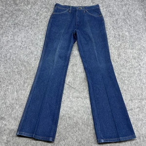 Vintage Wrangler Jeans Herren 29x31 blau 945DEN Made USA Bootcut 80er passt 28x31 - Bild 1 von 17