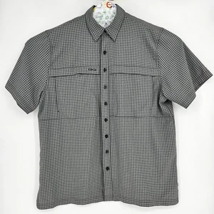 GameGuard Shirt Mens XL Plaid Fishing Hiking Mesh Vented Button Up 1041 - Picture 1 of 12