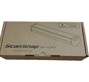 Fujitsu ScanSnap iX100 Ultra tragbarer mobiler Dokumentenscanner Neu - Bild 1 von 10
