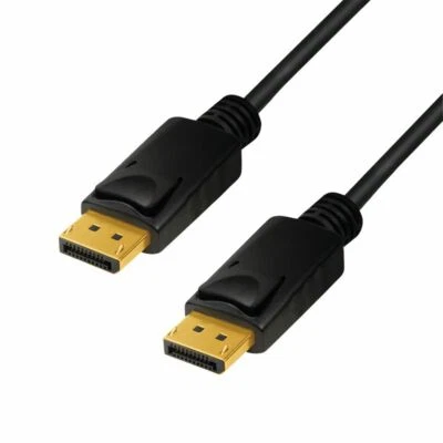 1m DisplayPort Kabel DP Verbindungskabel 1080p 2160p 4320p 4K 8K UHD 3D HDCP - Bild 1 von 4