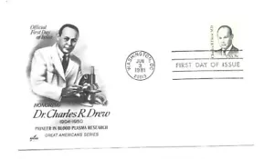 1865 35c Charles R Drew, MD, ArtCraft, FDC - Bild 1 von 1