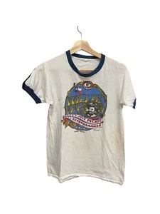 Vintage 70s 1978 Willie Nelson 4th Of July Picnic Ringer T-Shirt - Picture 1 of 8