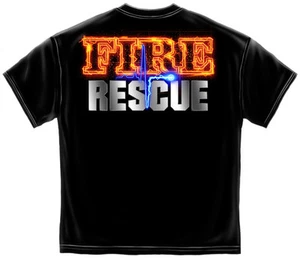 FIRE RESCUE MALTESE - T-SHIRT - Picture 1 of 2
