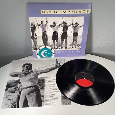 10 000 МАНЬЯКОВ в моем племени 1987 виниловая пластинка Elektra Records Натали Мерчант очень хорошее состояние+ - Изображение 1 из 4