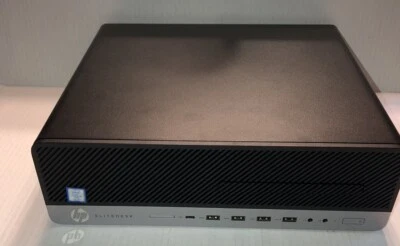 HP EliteDesk 800 G3 SFF Computer Core i5-7500 3.4GHz 8GB RAM 500GB HDD No OS - Image 1 of 4