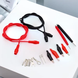 Kit puntali multimetro 16 in 1 con set di cavi di prova sostitutivi con clip a c - Bild 1 von 10