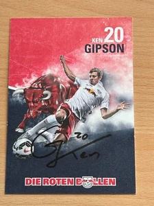 Ken Gipson - RB Leipzig - Autogrammkarte original signiert - #2264 - Bild 1 von 1