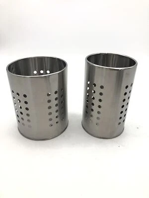 Portautensili da cucina in acciaio inox, inossidabile, set di 2, moderno, sal... - Immagine 1 di 4