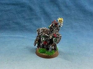 25mm Warhammer WGS bemalt Orks & Goblins Grumlok & Gazbag OR033 -1 - Bild 1 von 6