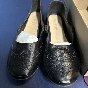 Bed Stu Black Dip Dye Tap Shoes Size 9 1/2 - Picture 1 of 5