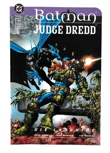 BATMAN JUDGE DREDD DIE LAUGHING COMIC SET Book 2 of 2 Direct Sales 1st Ed - Picture 1 of 1