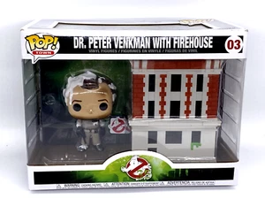 Funko Pop Fire Station Ghostbusters Dr Peter Venkman 03 #03 Ghost Town Firehouse - Picture 1 of 7