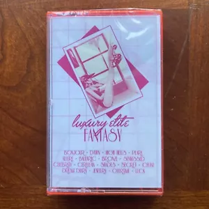 NEW Luxury Elite Fantasy PINK Limited sealed Cassette Tape Vaporwave Barber Beat - Picture 1 of 3