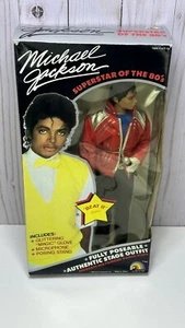1984 Vintage Michael Jackson Superstar of the 80's Doll "Beat It" Outfit, In Box - Picture 1 of 14