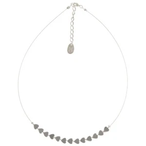 Carrie Elspeth Mini Haematite Heart Necklace - N1102 - BNWT - Picture 1 of 2