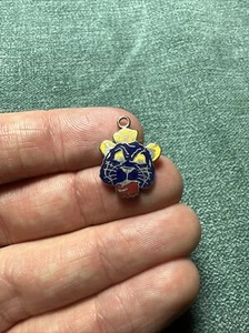 Vintage LSU Louisiana State University Emaille Tiger Charm - Bild 1 von 2