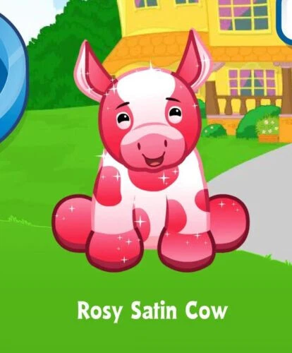 Webkinz Classic Rosy Satin Cow CODE ONLY Estore Promo - Image 1 of 1