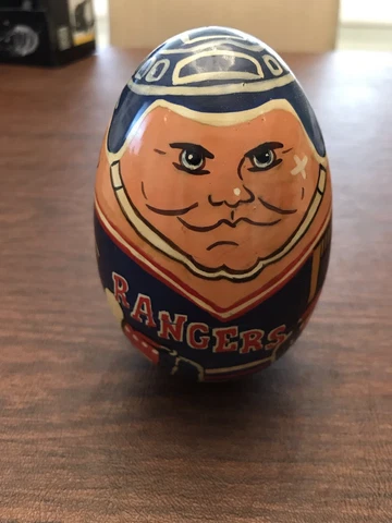 VINTAGE STAN'KA NEW YORK RANGERS NHL KINGS ROCKING CHIME EGG RUSSIAN 1994 Cover