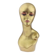 Mannequin femminile testa collo lungo con spalla modello esposto cappello