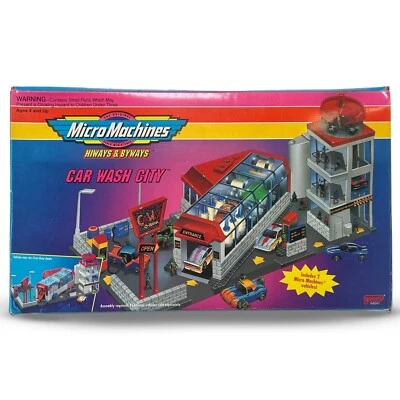 Micro Máquinas de Colección Lavado de Coches City Galoob No. 64541 Nuevo en caja Foto 1 de 4
