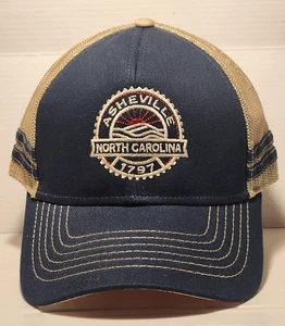 Souvenir Asheville NC BallCap Meshback Embroidered Hat Adjustable Adult/Teens - Picture 1 of 7