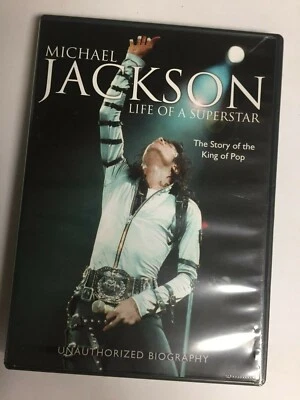 Michael Jackson: Life of a Superstar (DVD,2009,Unrated) Not a Scratch! USA! - Image 1 of 3
