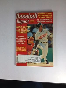 "Revista Baseball Digest, abril de 1995, Kenny Lofton, "Único dueño"" de la revista - Imagen 1 de 4