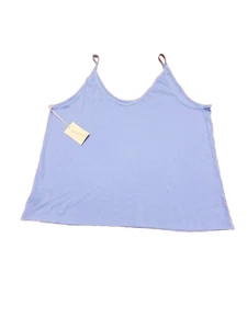 NEW Universal Thread Women's Sky Blue Slim Fit Camisole Tank Top 1X, 2X, 3X, 4X - Picture 1 of 4