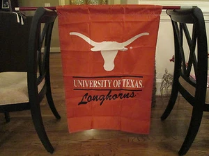 BANDERA DE CASA/EXTERIOR NCAA... CUERNOS LARGOS DE TEXAS... BANDERA DE VINILO... ¡NUEVA!¡! - Imagen 1 de 1