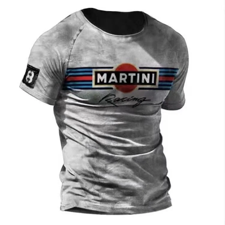 Retro Motorsport Racing T Shirt Martini - Image 1 of 1