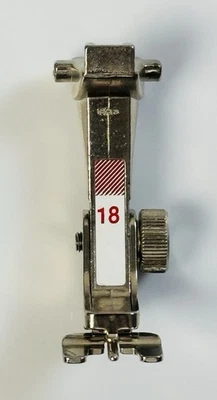 Genuine Bernina 18 Buttonhole Foot New Style with Adjustable Slide Sewing - Image 1 of 4