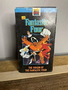 Marvel Comics The Origin of the Fantastic Four Fox Kids Video VHS - Picture 1 of 3