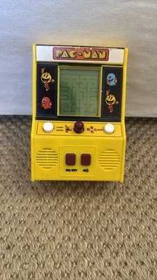 Vintage (1970's) PAC-MAN Bandai Hand-Held Yellow Video Game - Works  - Image 1 of 4